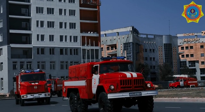 «Пожарный марш» пройдет в Актау и Жетыбае