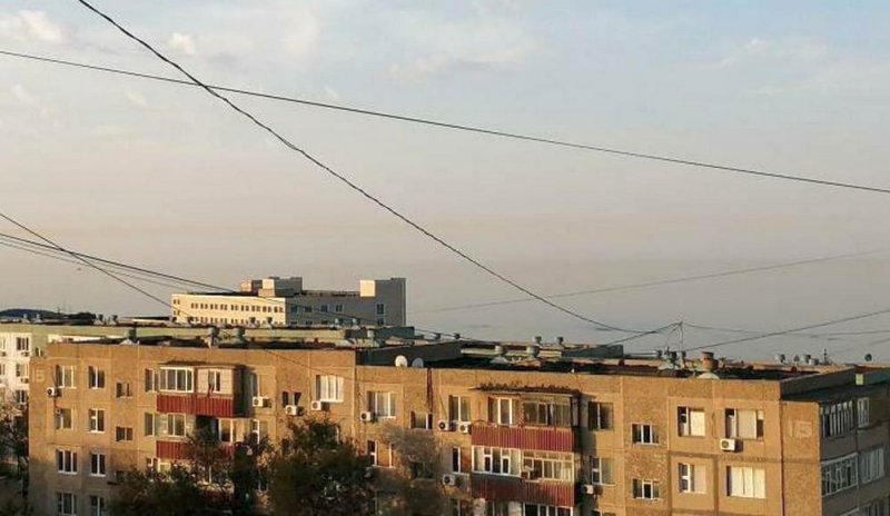 Простирающийся вдоль берега «лисий хвост» засняли в Актау