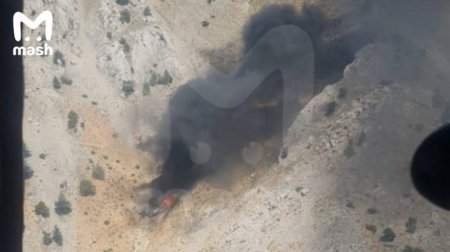 В Турции разбился пожарный самолет