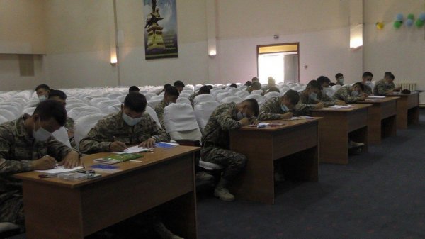 Морские пехотинцы проходят сборы в Актау