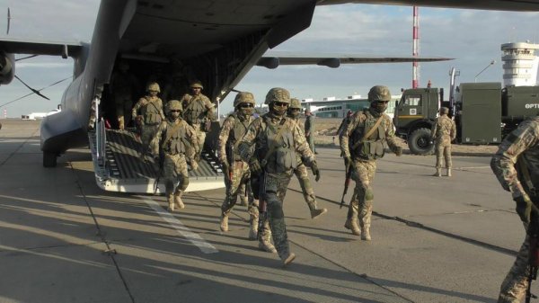 Военная авиация перебазирована на аэродромный участок трассы Актау-Жанаозен