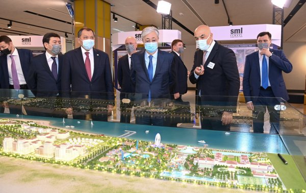 Касым-Жомарту Токаеву презентовали проекты развития туристического кластера на побережье Каспия