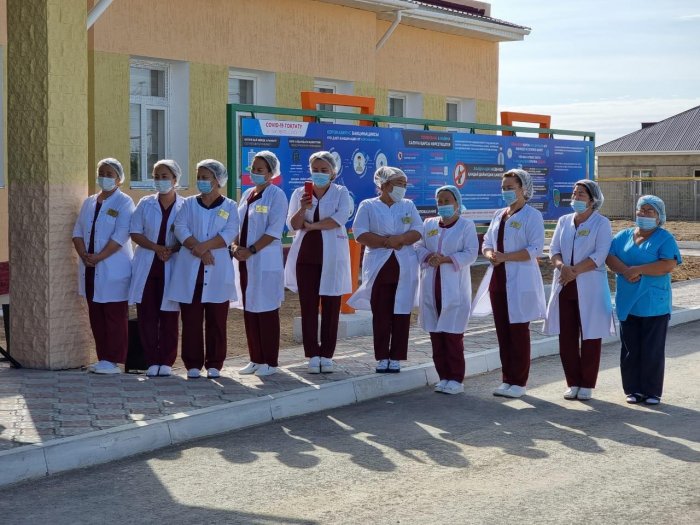 В селе Кызылсай открылась врачебная амбулатория