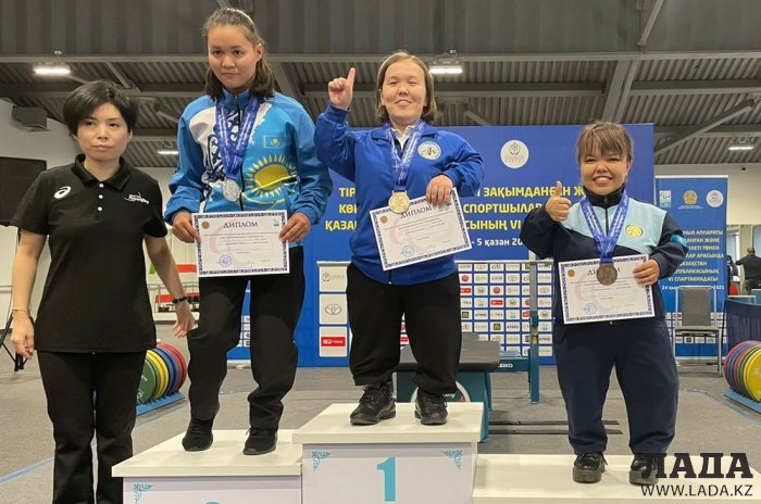 Спортсменка из Актау получила бронзовую медаль по парапауэрлифтингу