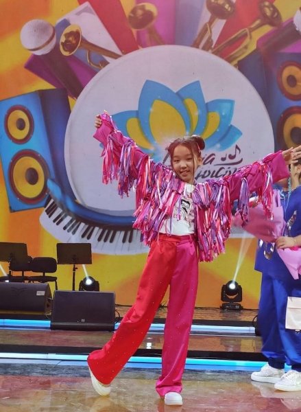 Актауская школьница удостоена первой премии конкурса «Бала дауысы»