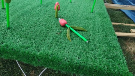 Это только цветочки! Кто принял решение установить пластиковые тюльпаны в Актау за 15 миллионов тенге