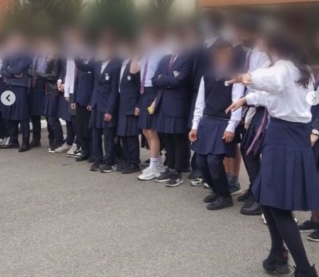 Ученики НИШ провели акцию после суицида школьника