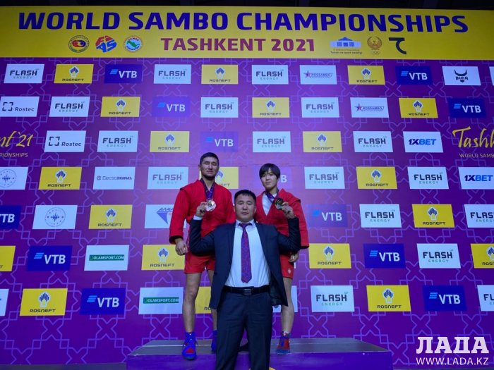 Актауская самбистка стала чемпионкой мира в Ташкенте
