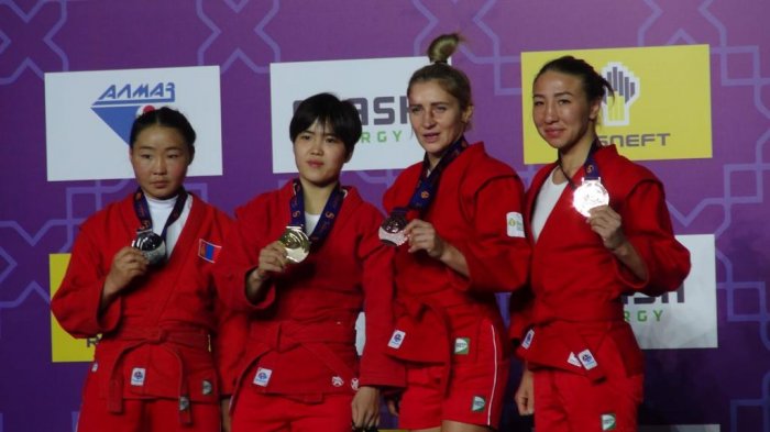 Актауская самбистка стала чемпионкой мира в Ташкенте