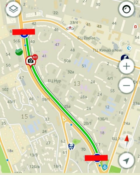Участок дороги временно закроют в Актау