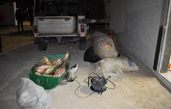 Краснокнижную рыбу изъяли у жителей Форт-Шевченко