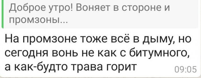 Запах гари встревожил жителей Актау