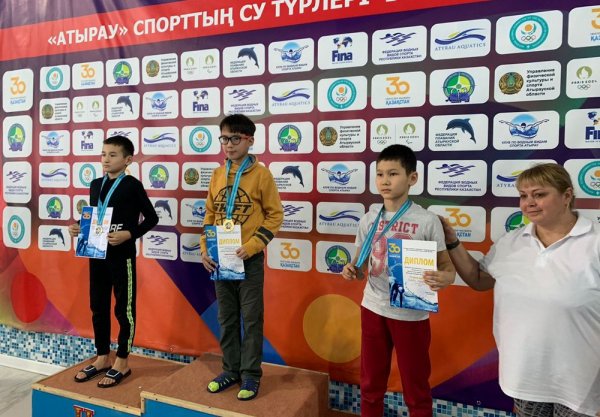 Пловцы из Актау «взяли» весь набор медалей на «Кубке Атырау»