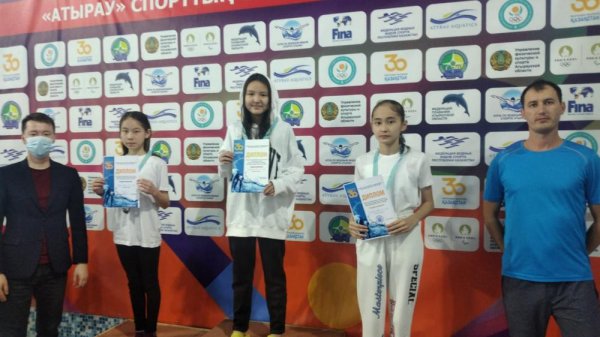 Пловцы из Актау «взяли» весь набор медалей на «Кубке Атырау»