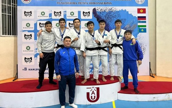 Дзюдоисты из Мангистау привезли медали с чемпионата в Кыргызстане
