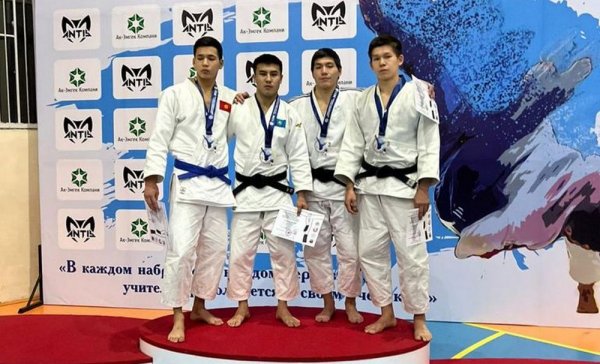 Дзюдоисты из Мангистау привезли медали с чемпионата в Кыргызстане