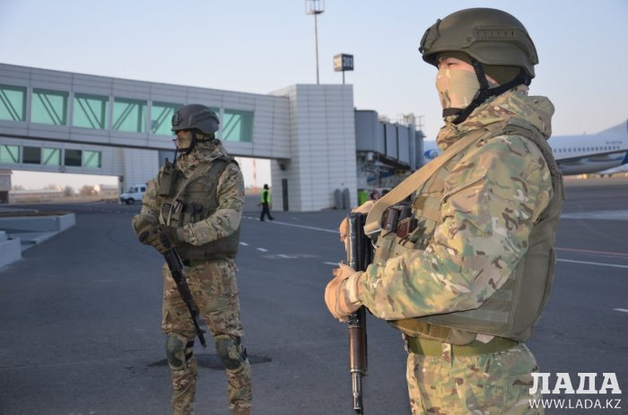 Аэропорт Актау находится под охраной пограничной службы КНБ