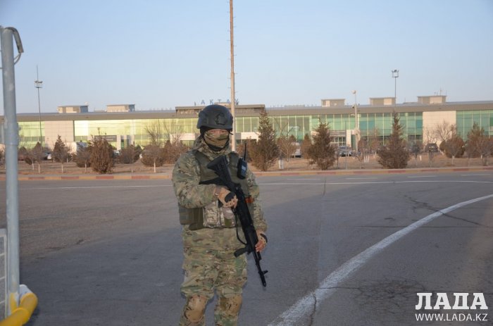 Аэропорт Актау находится под охраной пограничной службы КНБ