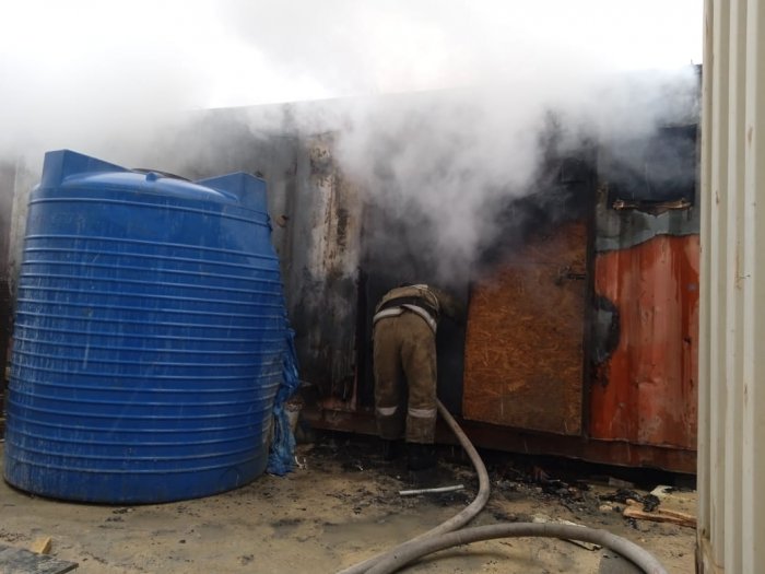 За неделю в Мангистау сгорели четыре автомобиля