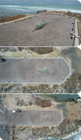 Установленное на набережной Актау изваяние осетра временно убрали