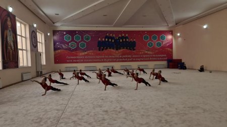 Центр художественной гимнастики открыли в Актау