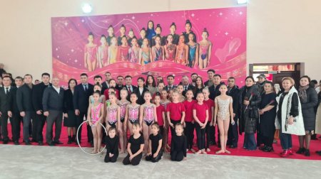 Центр художественной гимнастики открыли в Актау