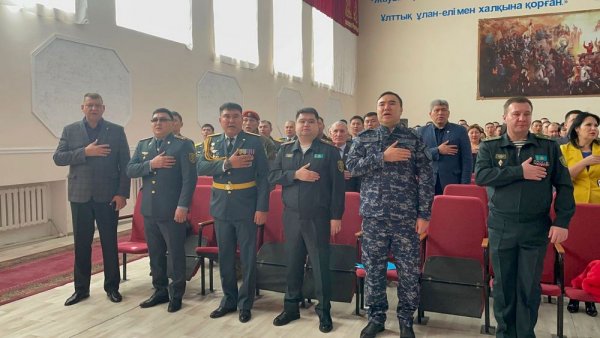 Воинская часть в Актау отметила 60-летие