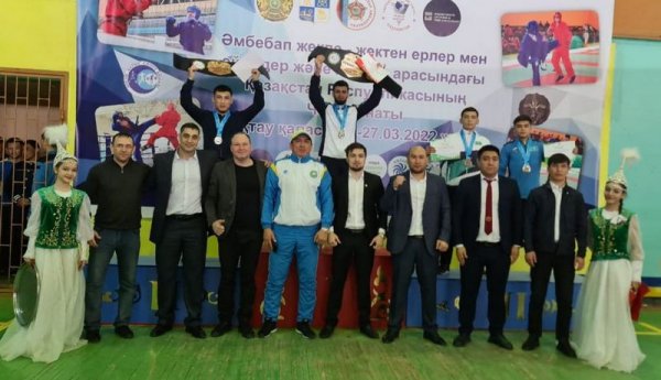 Наши бойцы стали лучшими на чемпионате страны в Актау