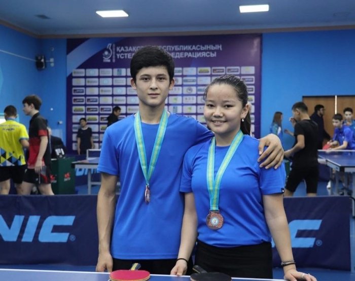 Мангистауские теннисистки впервые вошли в тройку лучших по республике