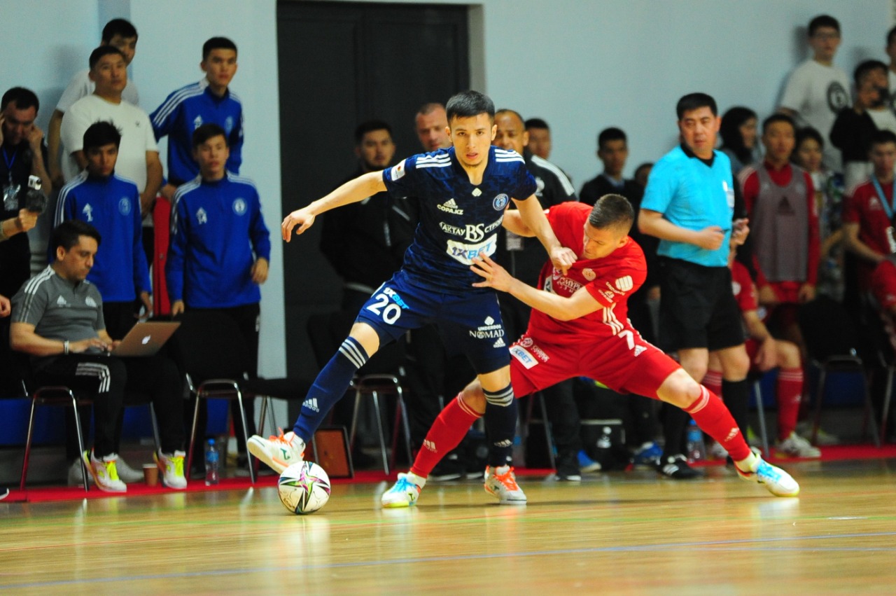 В Актау футзальный «Каспий» переиграл самый титулованный клуб Казахстана