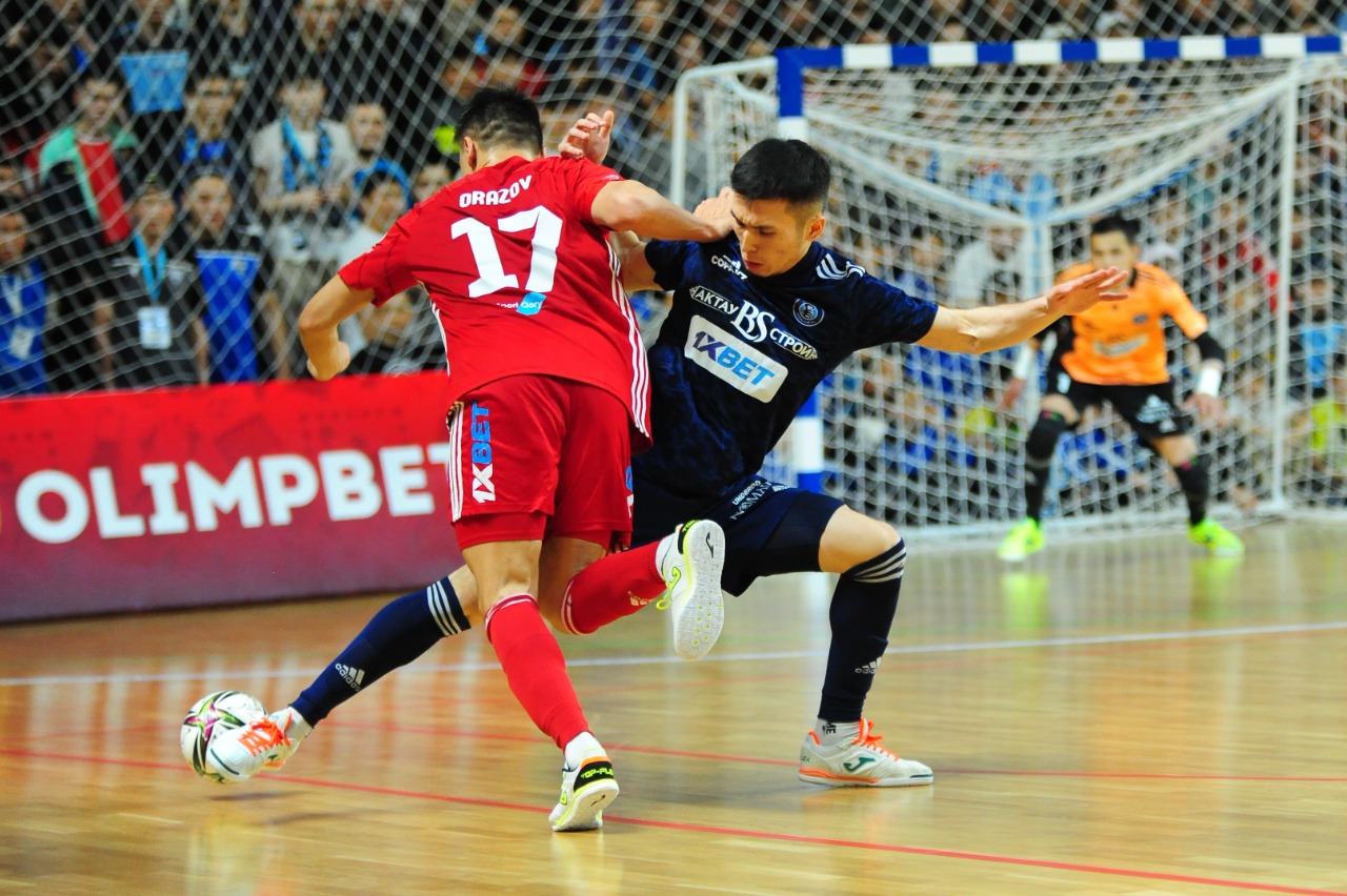 В Актау футзальный «Каспий» переиграл самый титулованный клуб Казахстана
