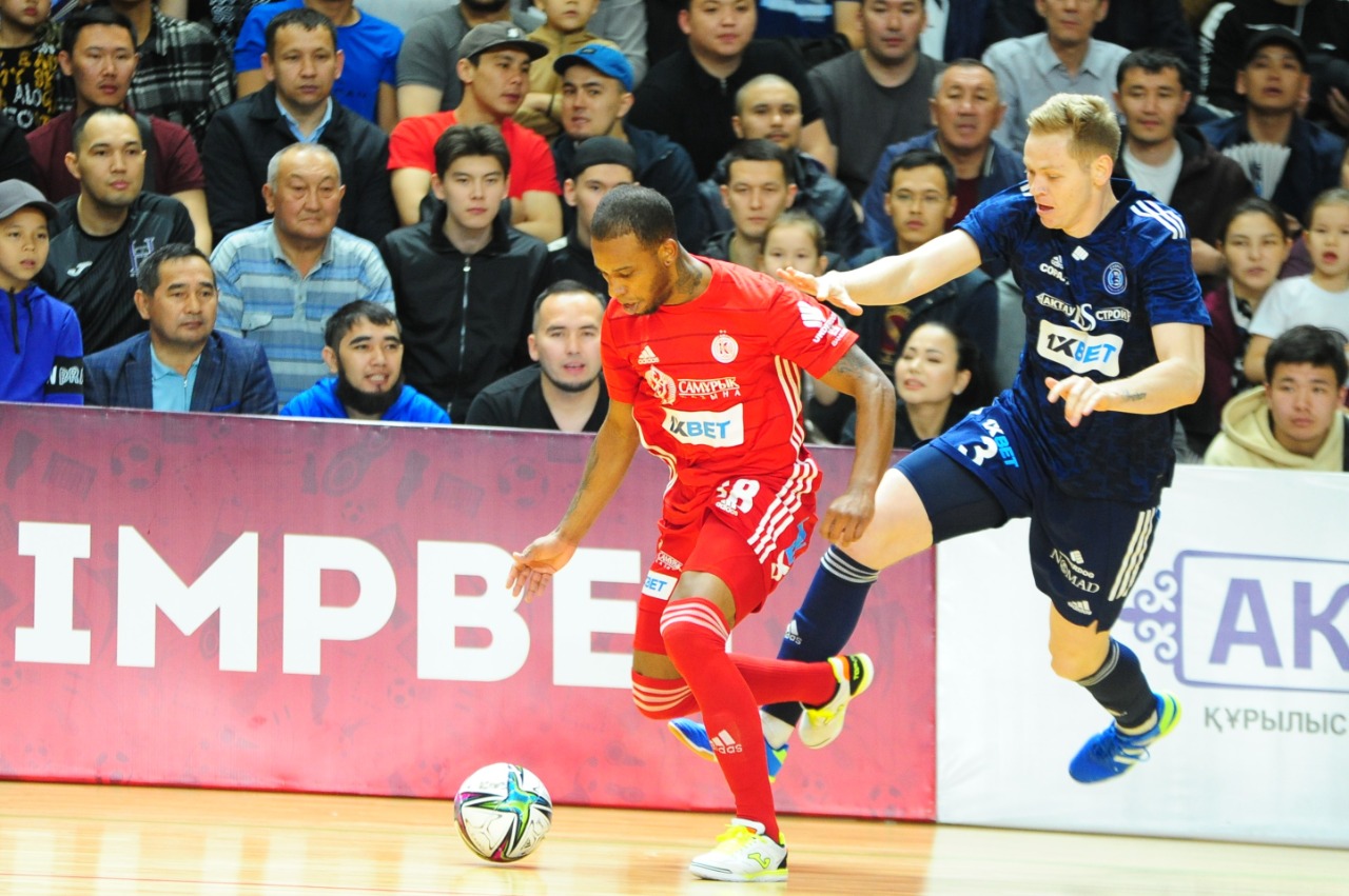 В Актау футзальный «Каспий» переиграл самый титулованный клуб Казахстана