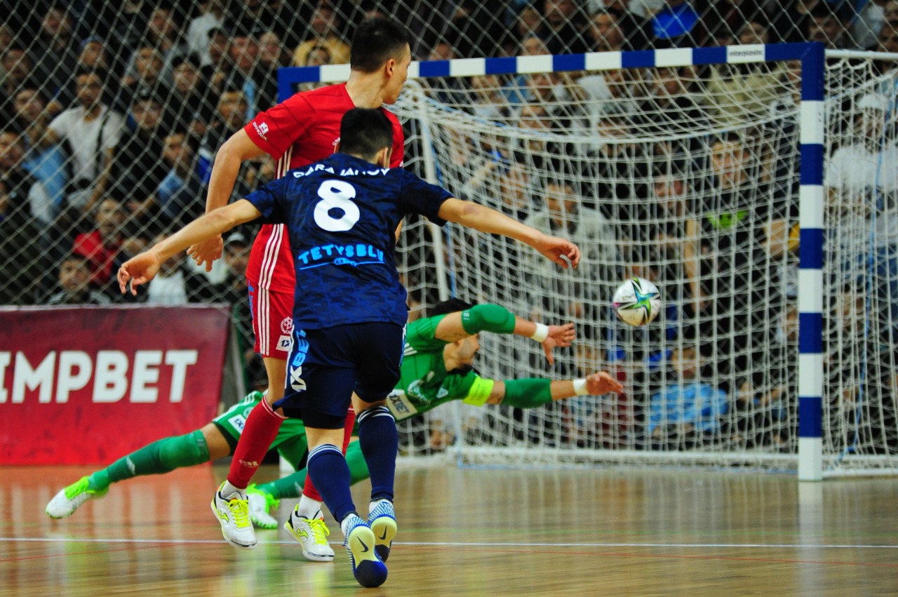 «Каспий» вновь победил бессменного чемпиона Казахстана по футзалу