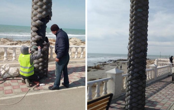 Чиновники Актау попросили горожан бережнее относиться к общегородскому имуществу