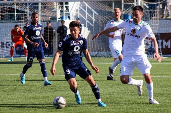 В лидерах: футболисты «Каспия» вырвали победу у «Атырау»