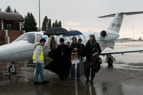 Шествие частицы Благодатного огня в Казахстане началось с Актау