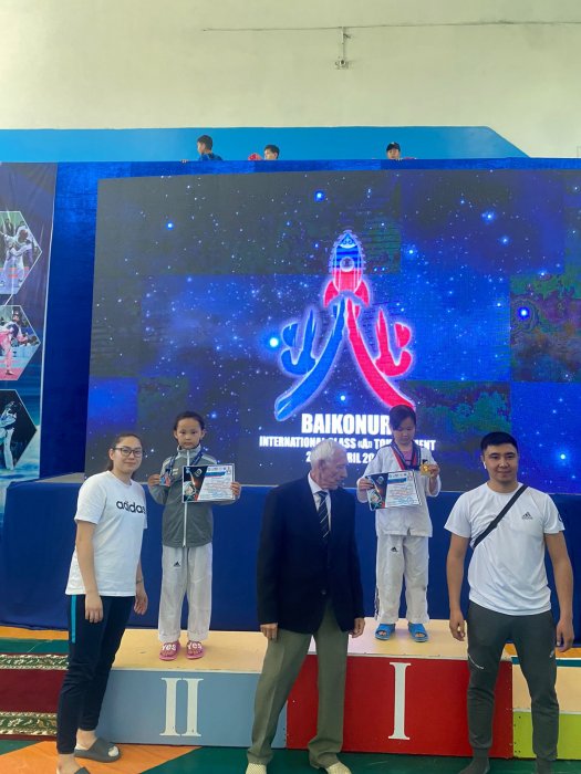 Юные тхэквондисты из Актау завоевали 17 медалей на международном турнире