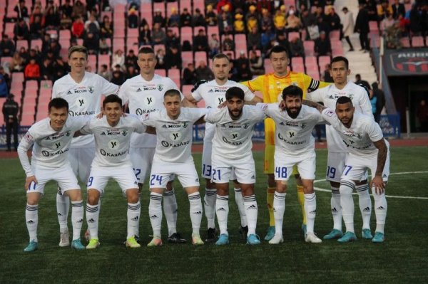 Футболисты «Каспия» вернулись с проигрышем в Актау