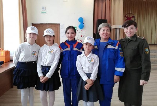 Слет юных спасателей провели в Актау