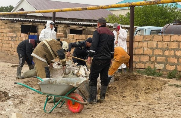 Сельчане не смогли выйти из своих домов в Мангистау