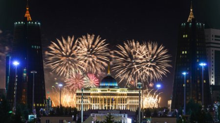 Праздничный салют ко Дню Победы запустят в Нур-Султане