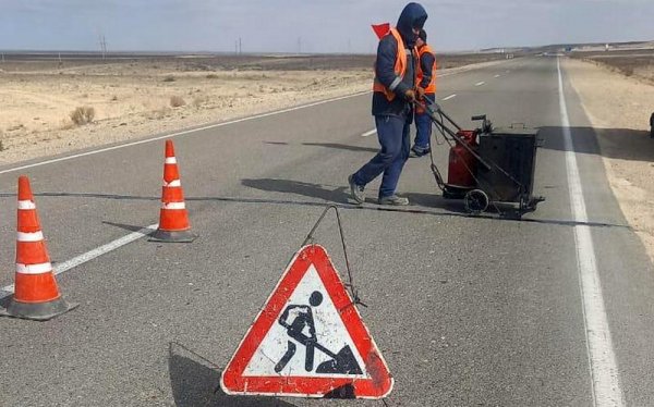 Ямочный ремонт начнут проводить на дорогах Мангистау