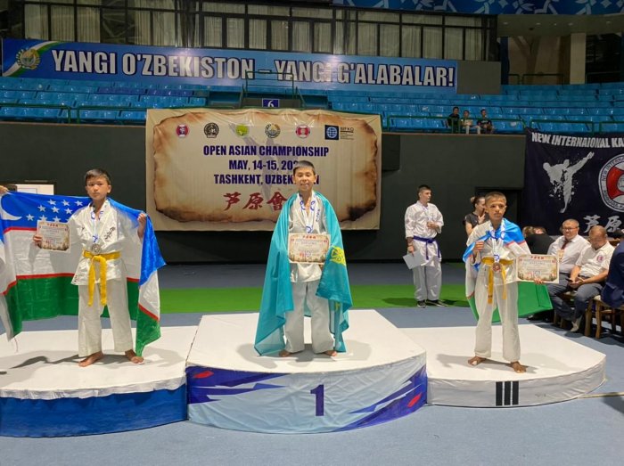 Чемпионами Азии стали ашихара-каратисты из Актау