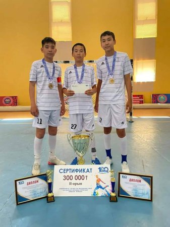 Футболисты из Тупкарагана завоевали серебро республиканского турнира  Embi Cup