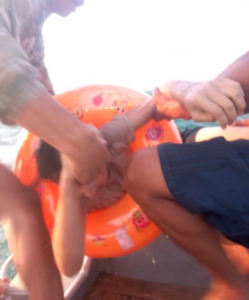 Девушек унесло в море в Мангистау