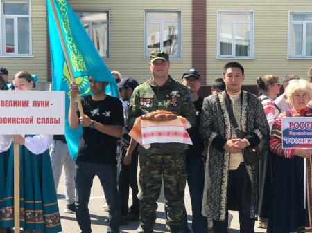 В Беларуси открыт памятник воинам-казахстанцам, погибшим в Великой Отечественной войне