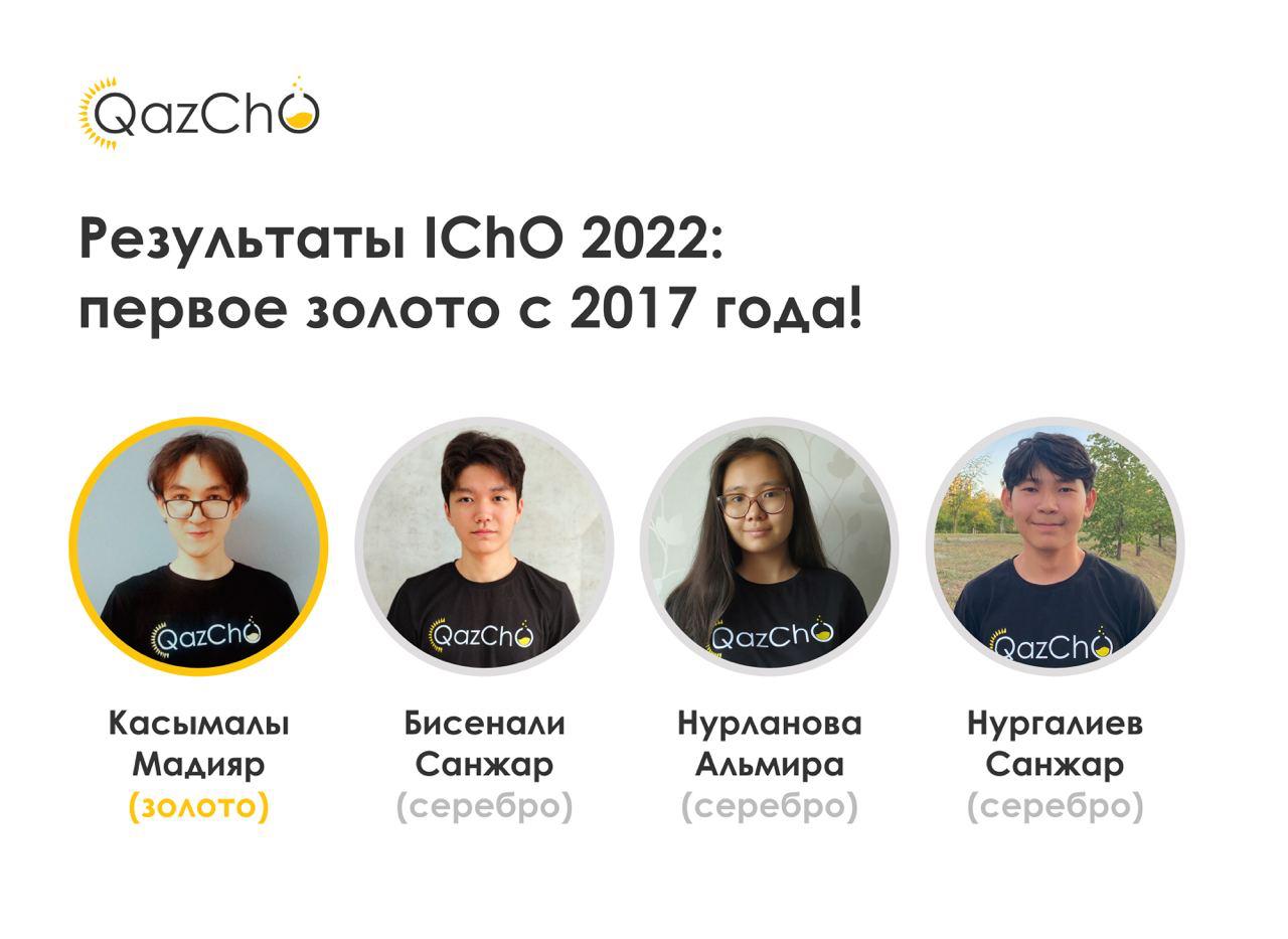 Школьник из Актау завоевал «серебро» на международной  олимпиаде по химии