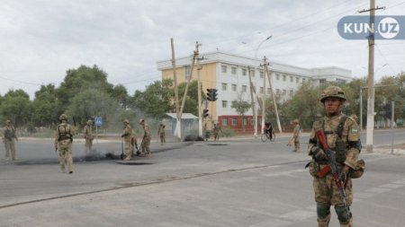 Названо число погибших в ходе беспорядков в Каракалпакстане 