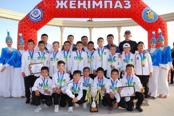 Юные футболисты из Мангистау стали чемпионами РК
