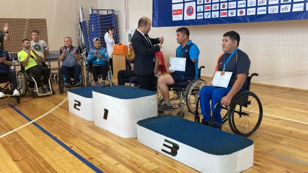 Мангистауские параспортсмены заняли весь пьедестал почёта на чемпионате страны по настольному теннису